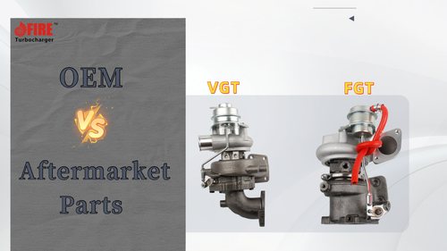Latest company news about OEM 대 후판 부품: 터보 충전기 부품 소매업체들의 수익 성장 경로